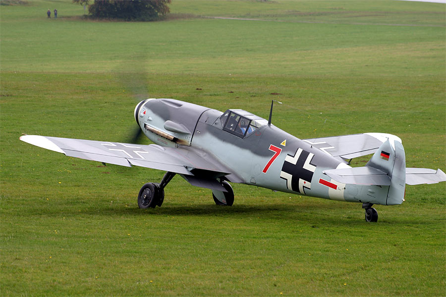 Wilhelm Heinz rollt zum Start